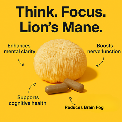 Lion's Mane Mushroom Capsules
