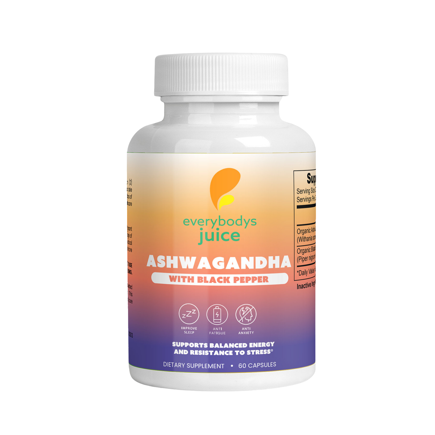 Ashwagandha Capsules: Stress Relief & Sleep Support