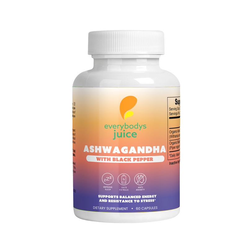 Ashwagandha Capsules: Stress Relief & Sleep Support