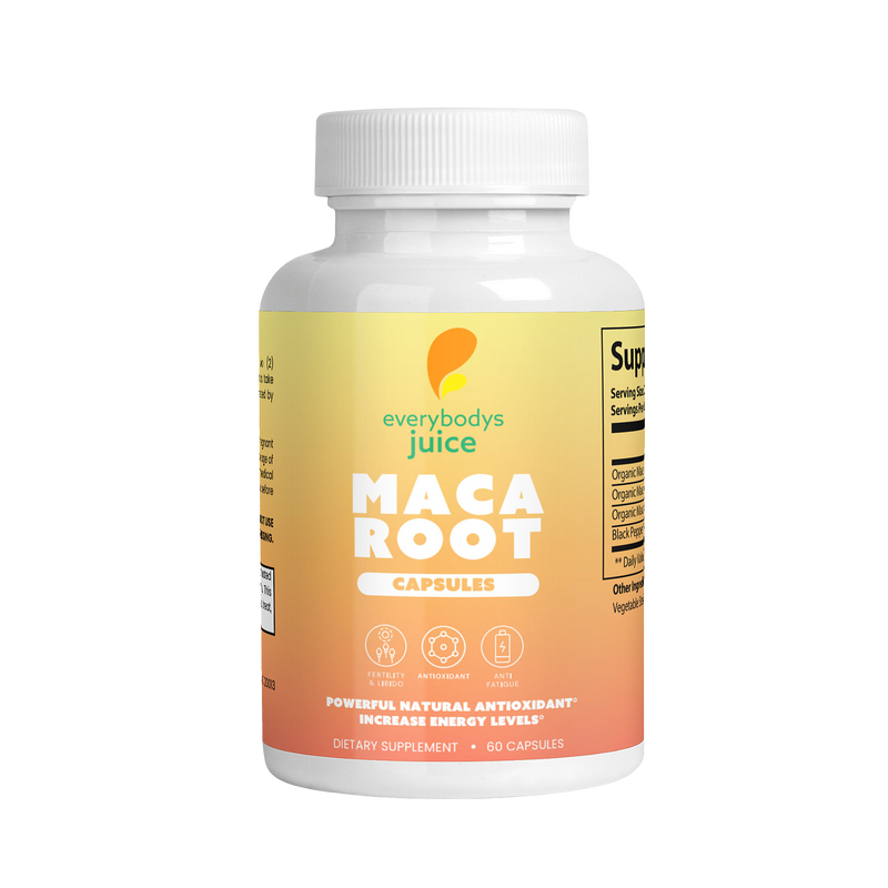 Organic Gelatinized Maca Root Capsules