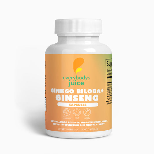 Ginkgo Biloba + Ginseng Capsules